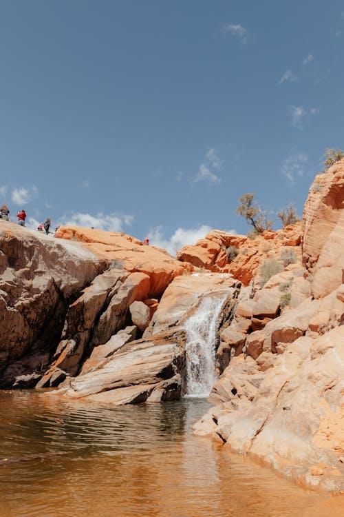 Kostenloses Stock Foto zu erodiert, felsen, fließendes wasser