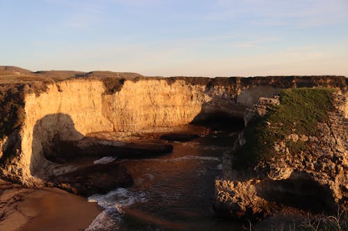 Shark Fin Cove Beach, Davenport, California