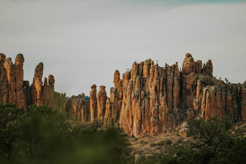 Canyon on a Desert 