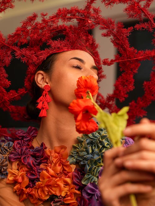 Free Women in Red Stock Photo