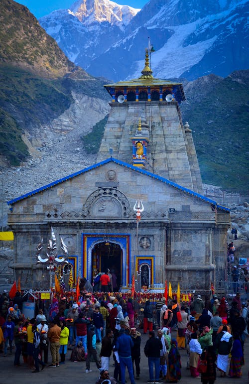 dağ seyahat, hindu tapınağı, hint mimarisi içeren Ücretsiz stok fotoğraf