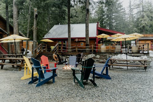 Kostenloses Stock Foto zu campen, campingplatz, feuer