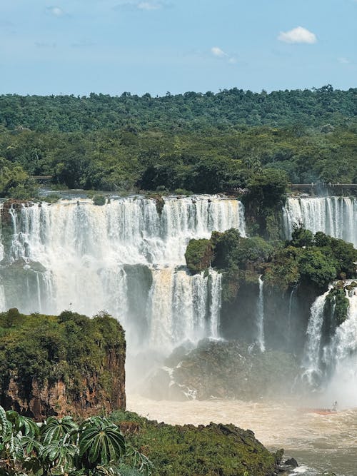 Fotos de stock gratuitas de América del sur, arboles, cascadas