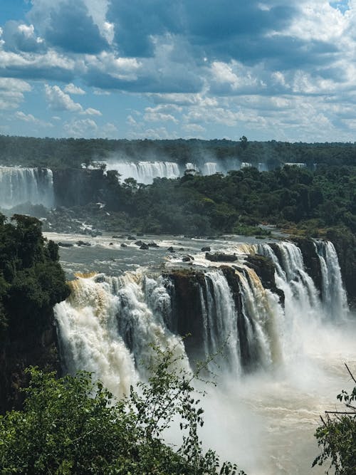 Fotos de stock gratuitas de América del sur, arboles, cascadas
