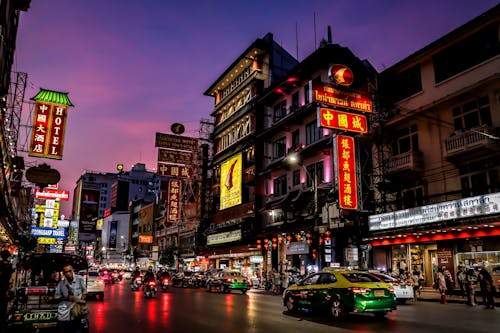 Gratis lagerfoto af aften, Bangkok, belyst