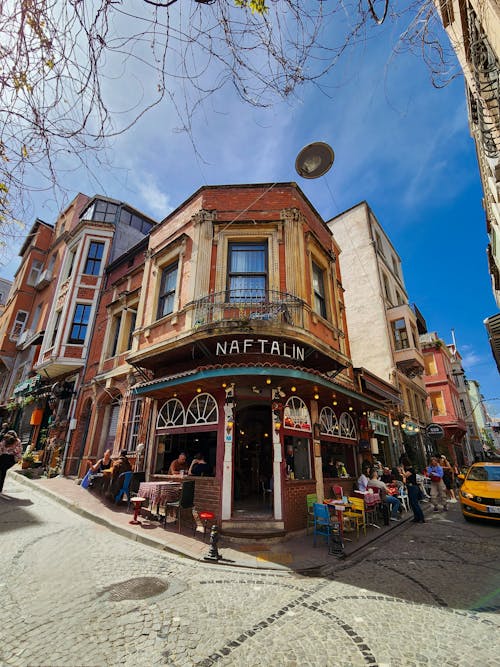 naftalin咖啡館, 伊斯坦堡, 低角度拍攝 的 免費圖庫相片
