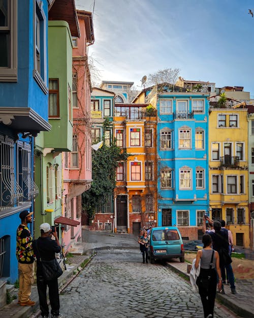 伊斯坦堡, 住宅, 住宅区 的 免费素材图片