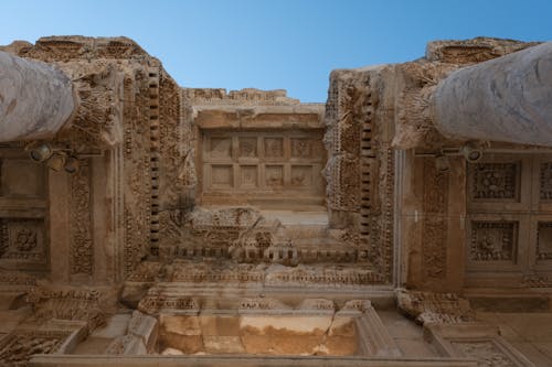 The ancient ruins of the library of ctesiphon