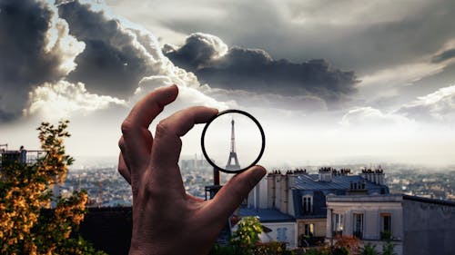 Gratis lagerfoto af by, Eiffeltårnet, filtre