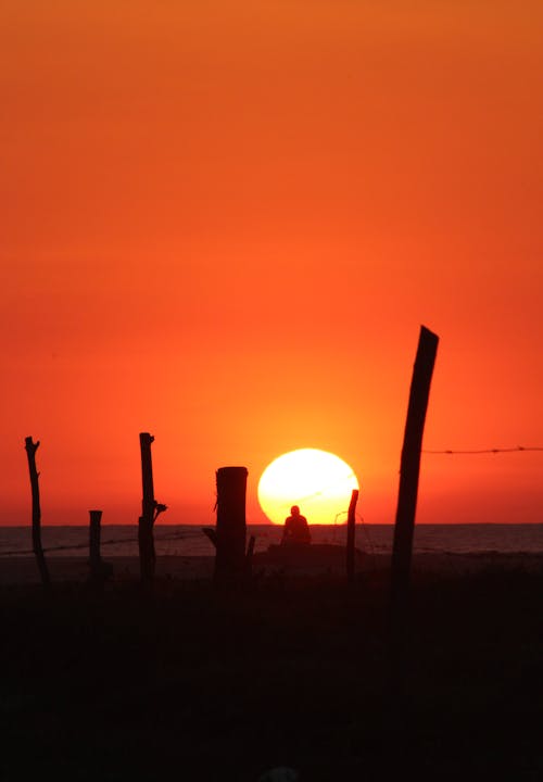 Imagine de stoc gratuită din apus, atardecer, faleză