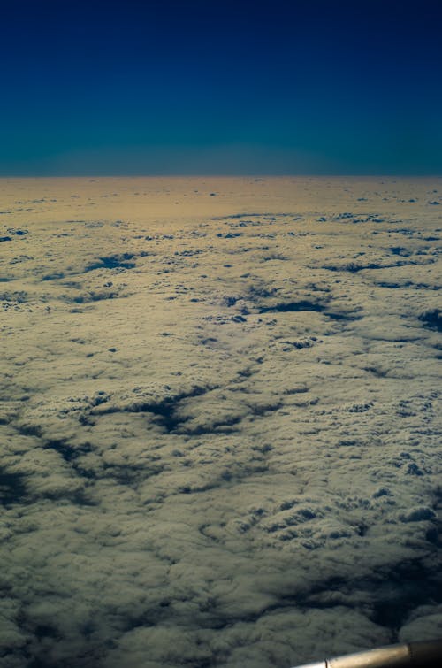 Foto d'estoc gratuïta de avió, cordillère des andes, formes de núvols