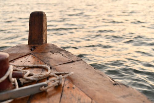 Základová fotografie zdarma na téma člun, dřevěný, lano