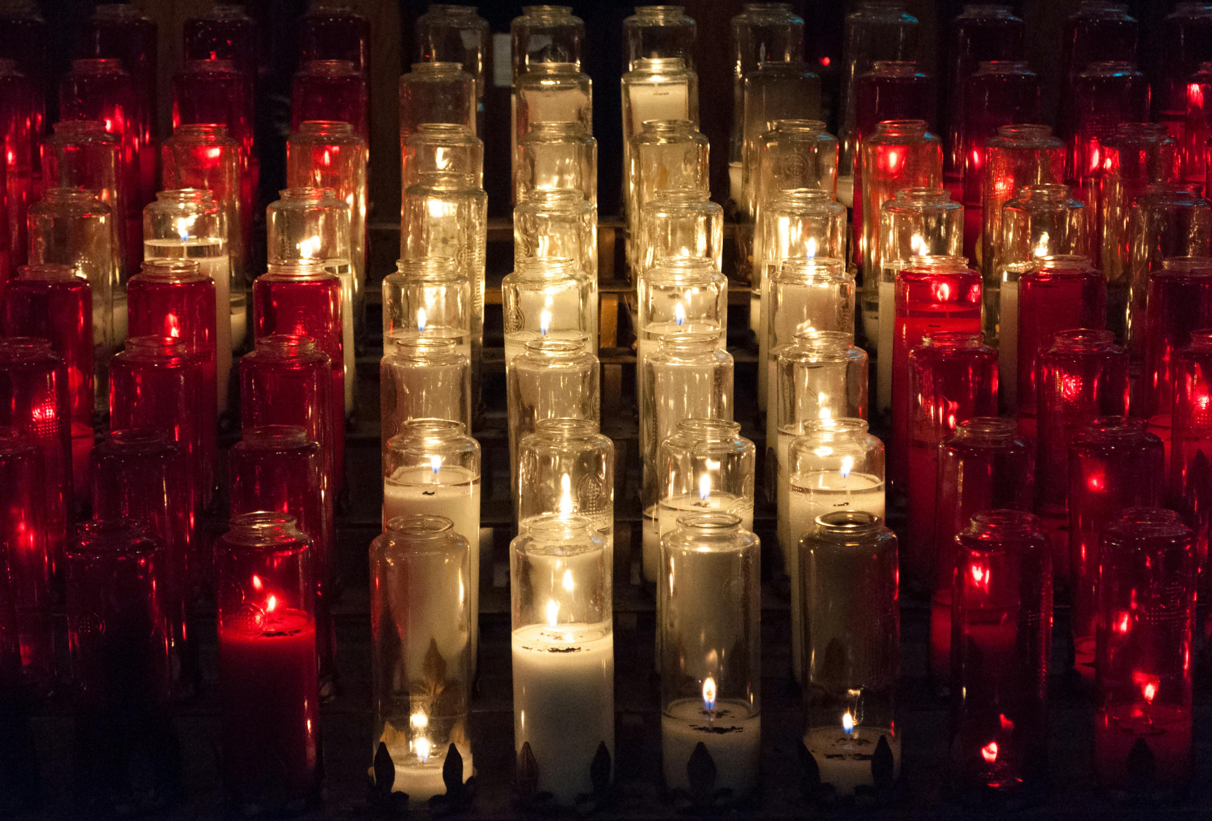 Free stock photo of candlelight, candles, church