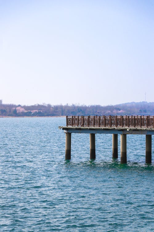 Foto d'estoc gratuïta de calma, cel clar, llac