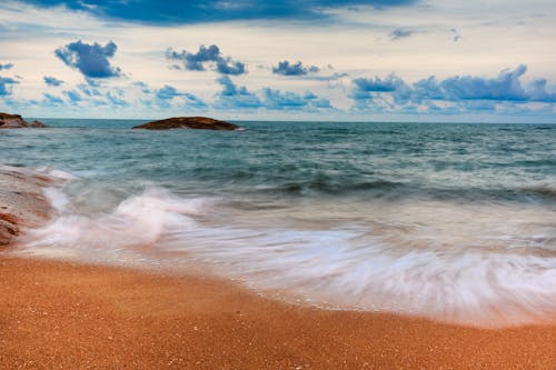 Litorale E Onde Dell'oceano