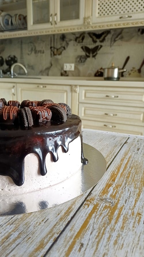 Základová fotografie zdarma na téma čokoládový dort