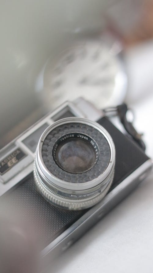 Gratis stockfoto met analoge camera, cameralens, detailopname