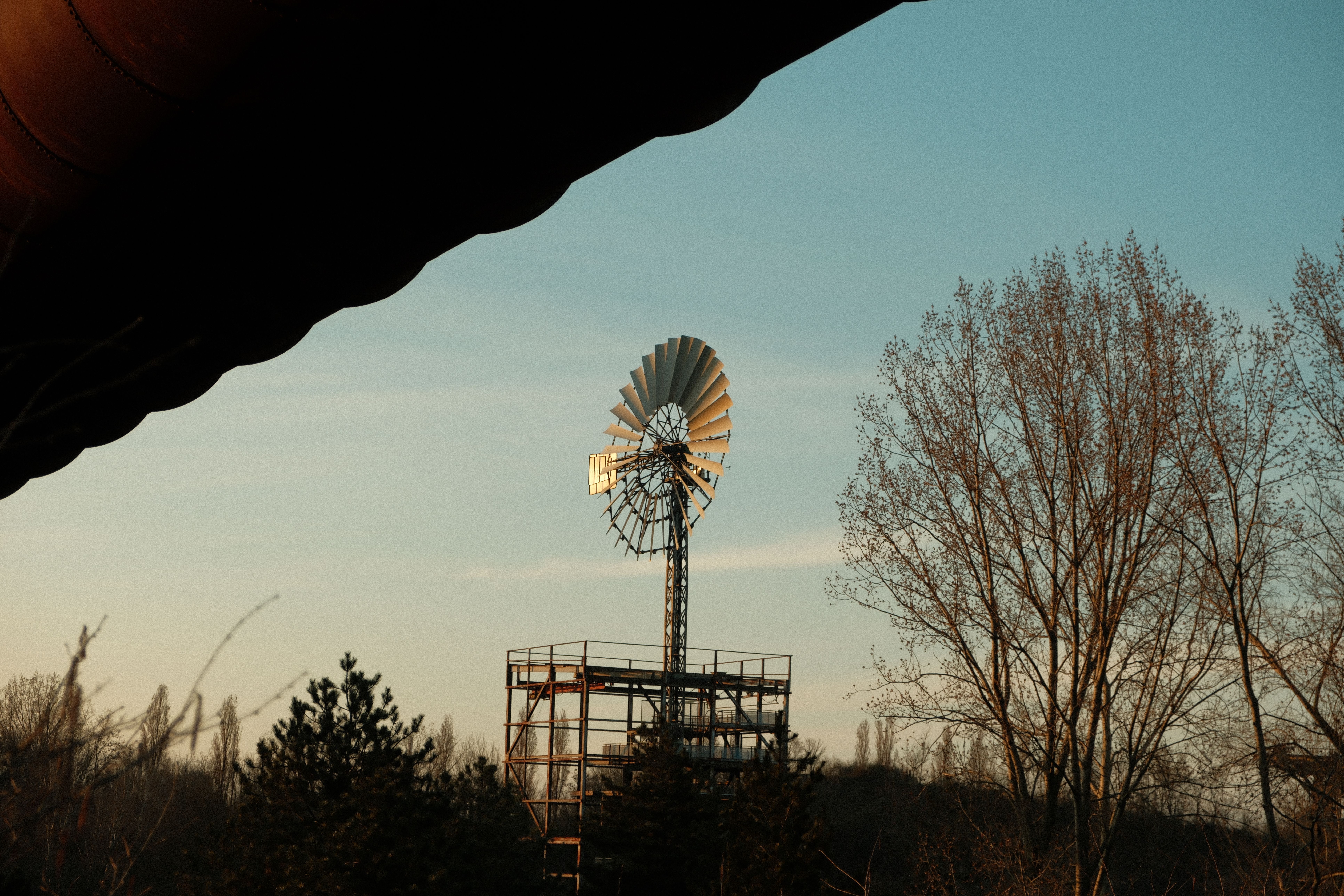 Tower with Wind Indicator · Free Stock Photo