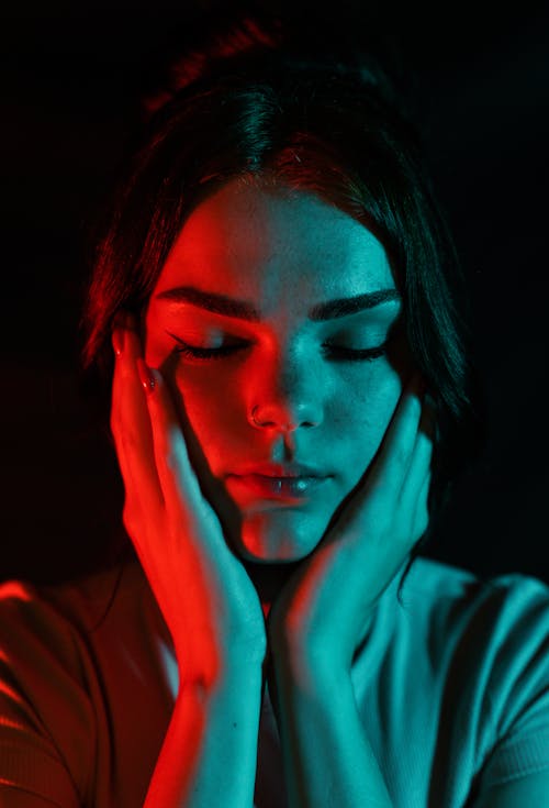 Free RGB Portrait Shoot Stock Photo