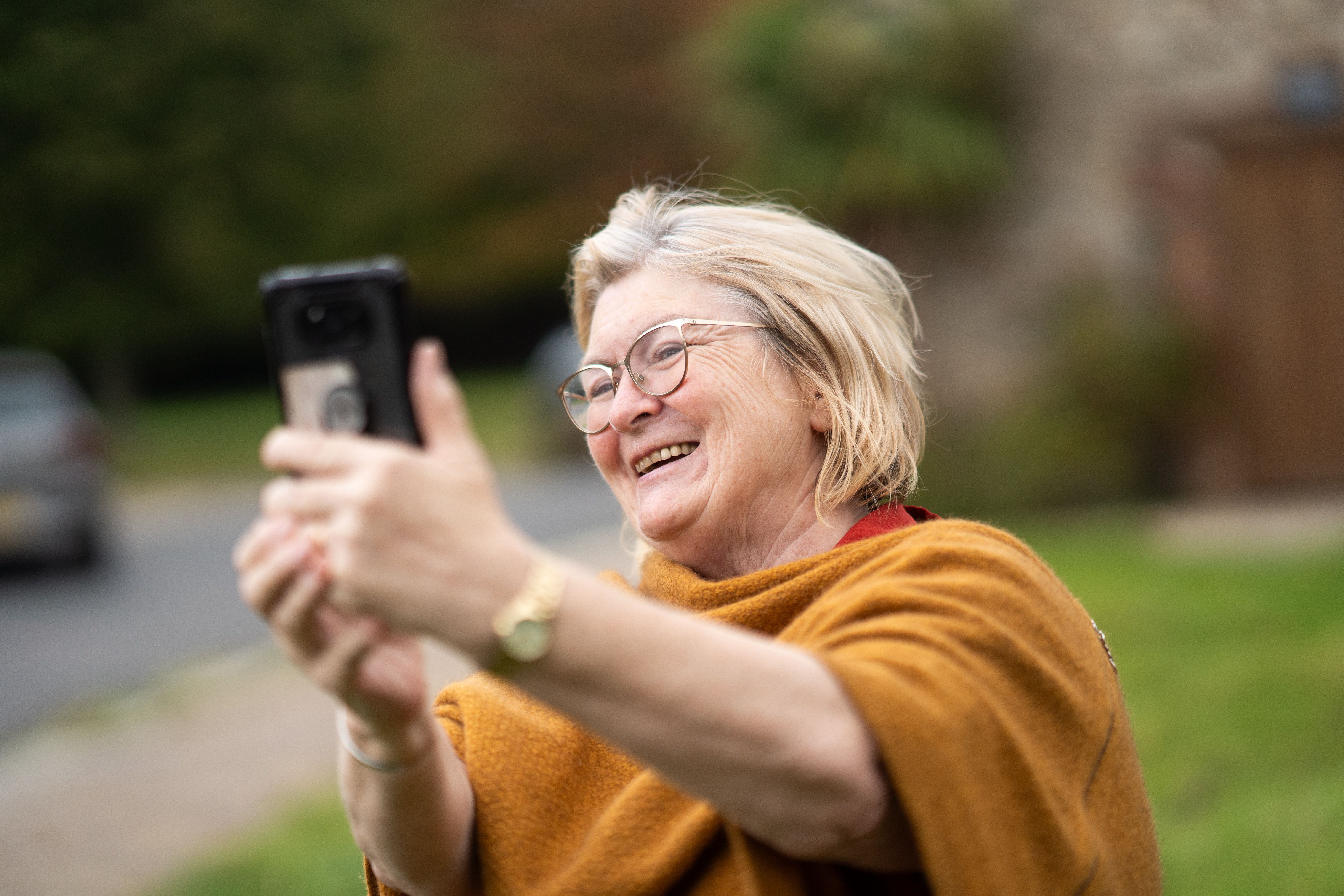 Illustrative lifestyle profile photo