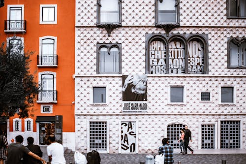 People Standing Near Building