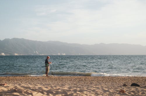 Photos gratuites de bord de mer, été, homme