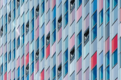Imagine de stoc gratuită din arhitectură modernă, clădire, colorat