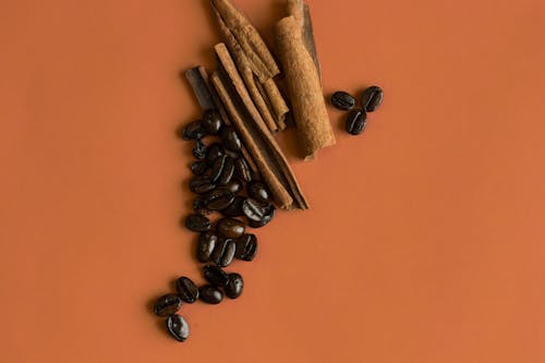 Free Coffee beans. Stock Photo