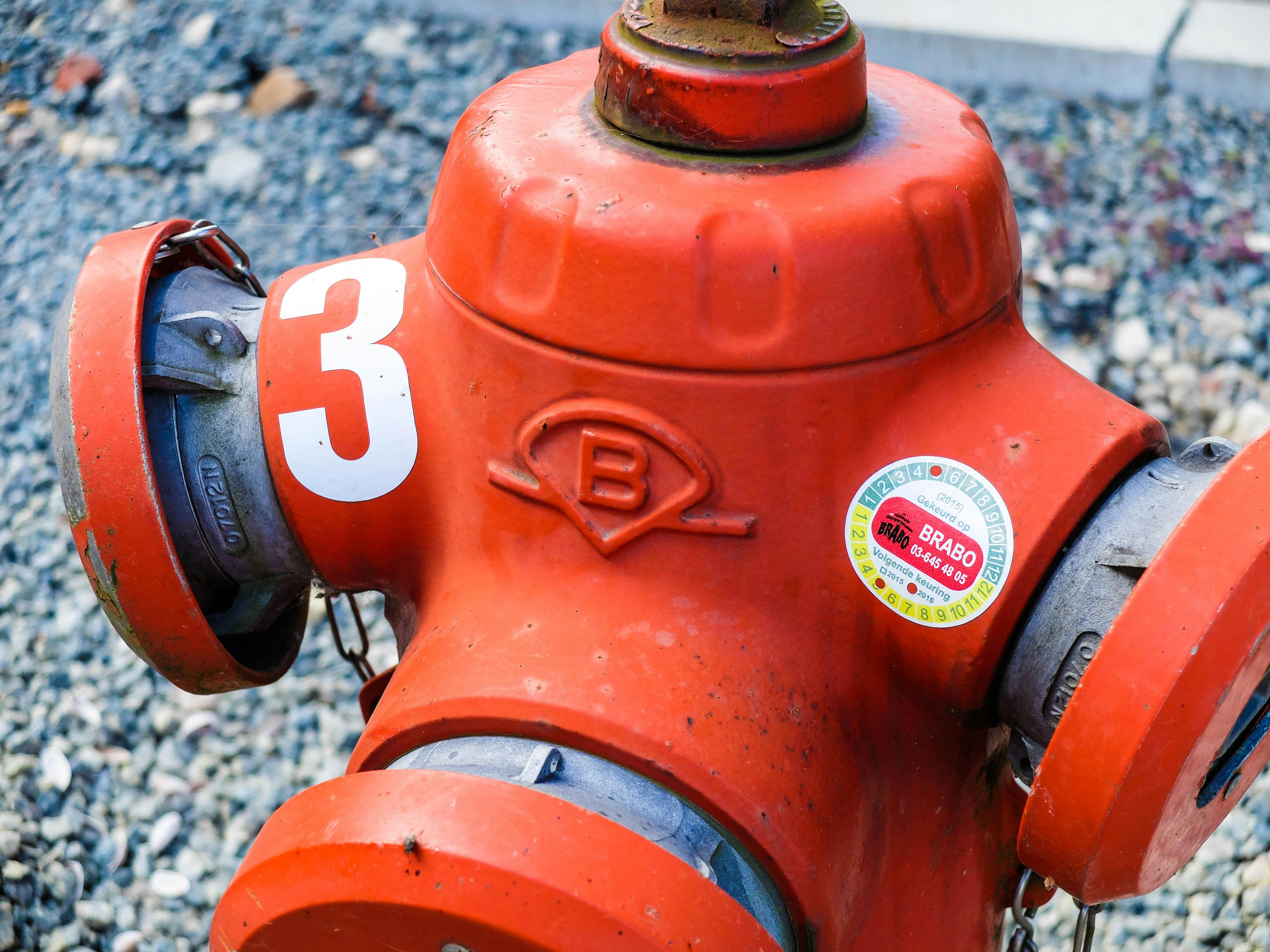 Orange Fire Hydrant · Free Stock Photo
