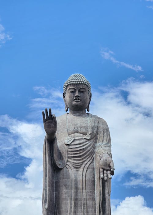 Fotobanka s bezplatnými fotkami na tému architektúra, bronzová socha, Buddha
