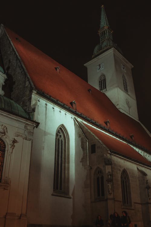 Fotos de stock gratuitas de exterior del edificio, Iglesia, noche