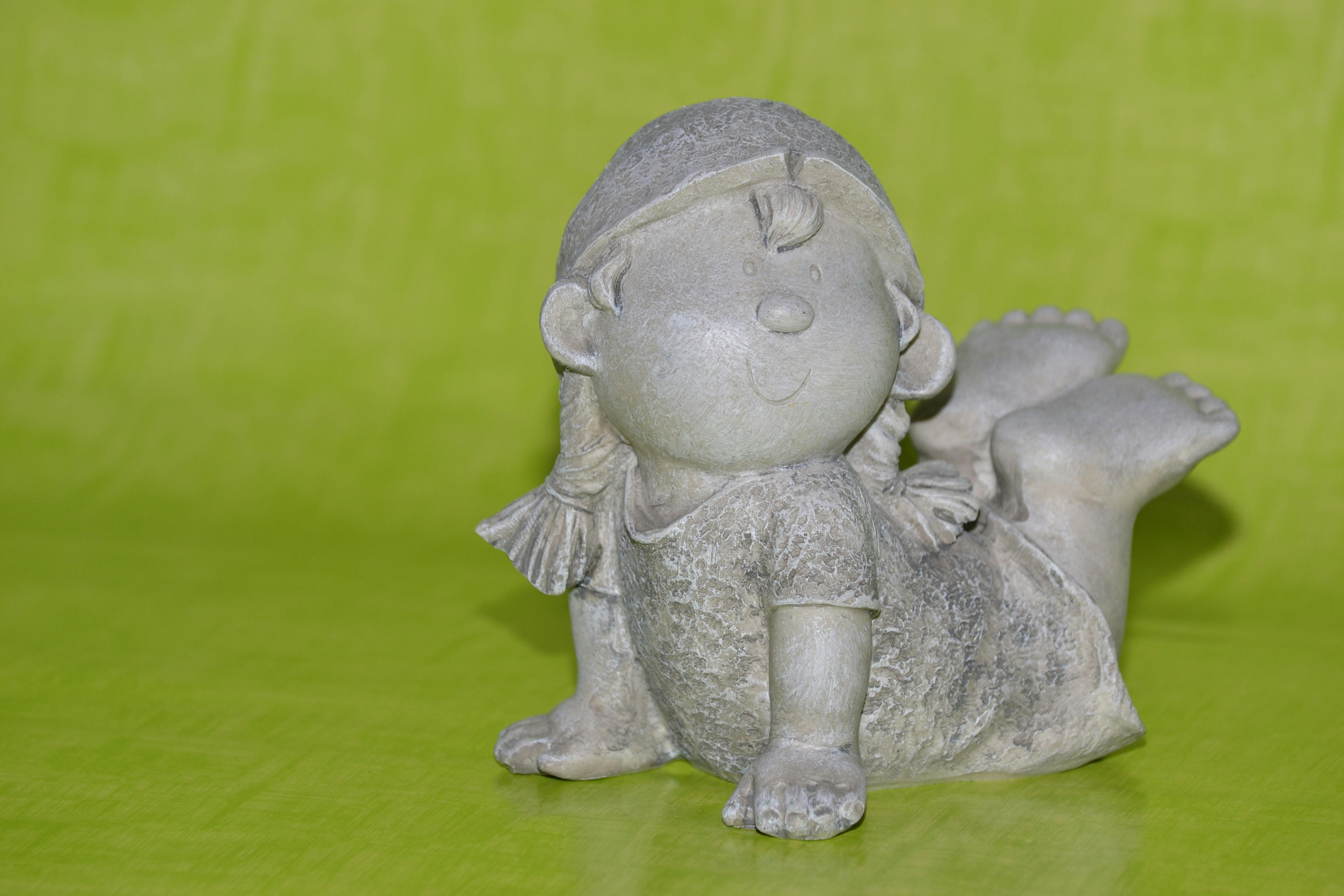 Free stock photo of ceramic figure, ceramics, farm girl