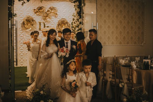 Free stock photo of bride and groom, emotional, moment