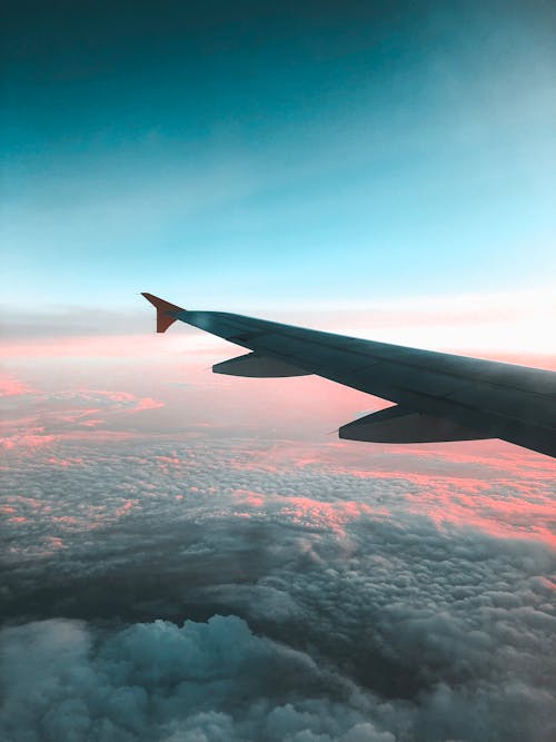 Δωρεάν στοκ φωτογραφιών με skyscape, αεροπλάνο, αεροπλοΐα Φωτογραφία από στοκ φωτογραφιών