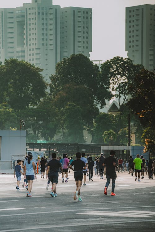 健康的生活型態, 垂直拍摄, 城市 的 免费素材图片