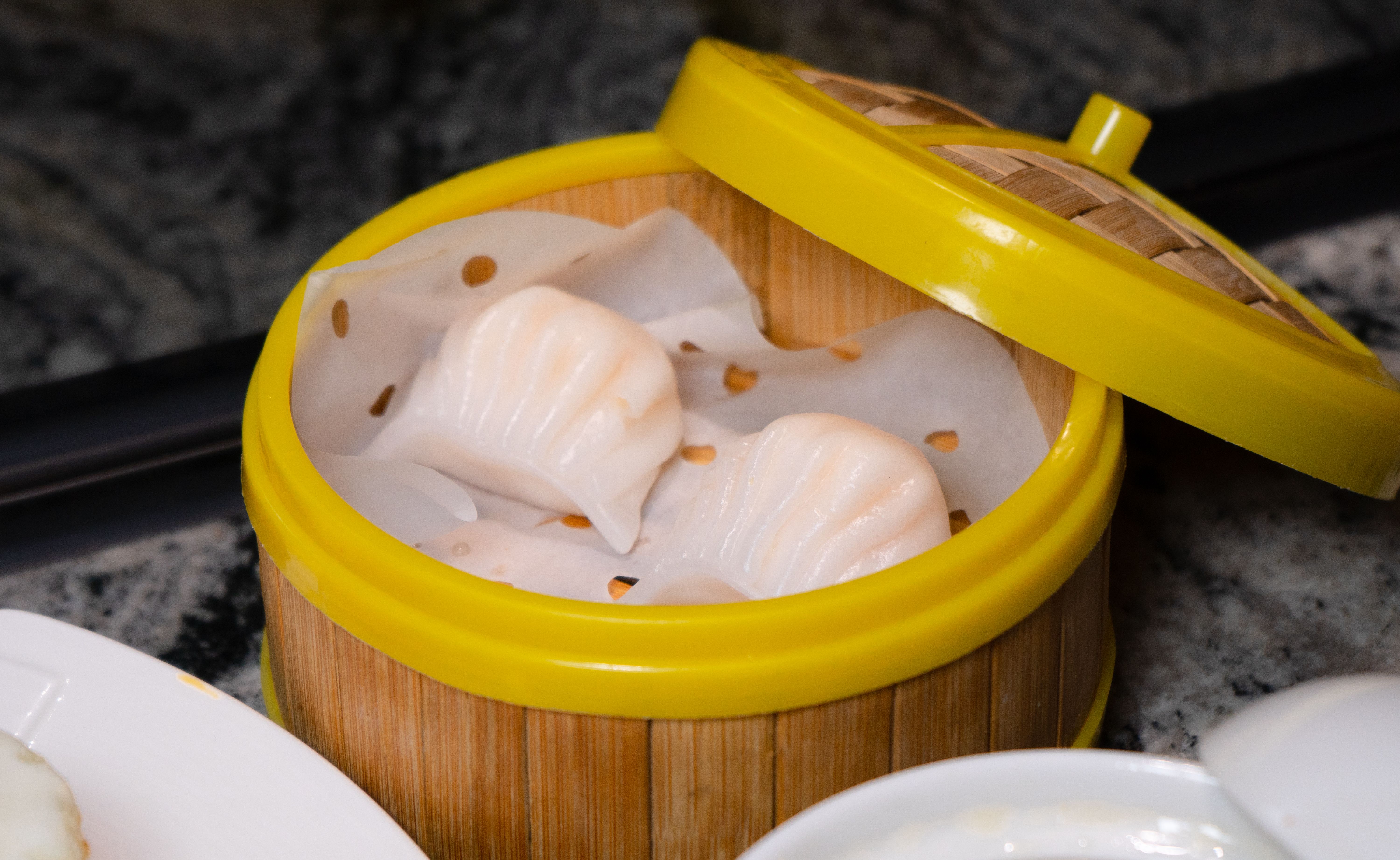 Smoky Gyoza with Melted Cheese