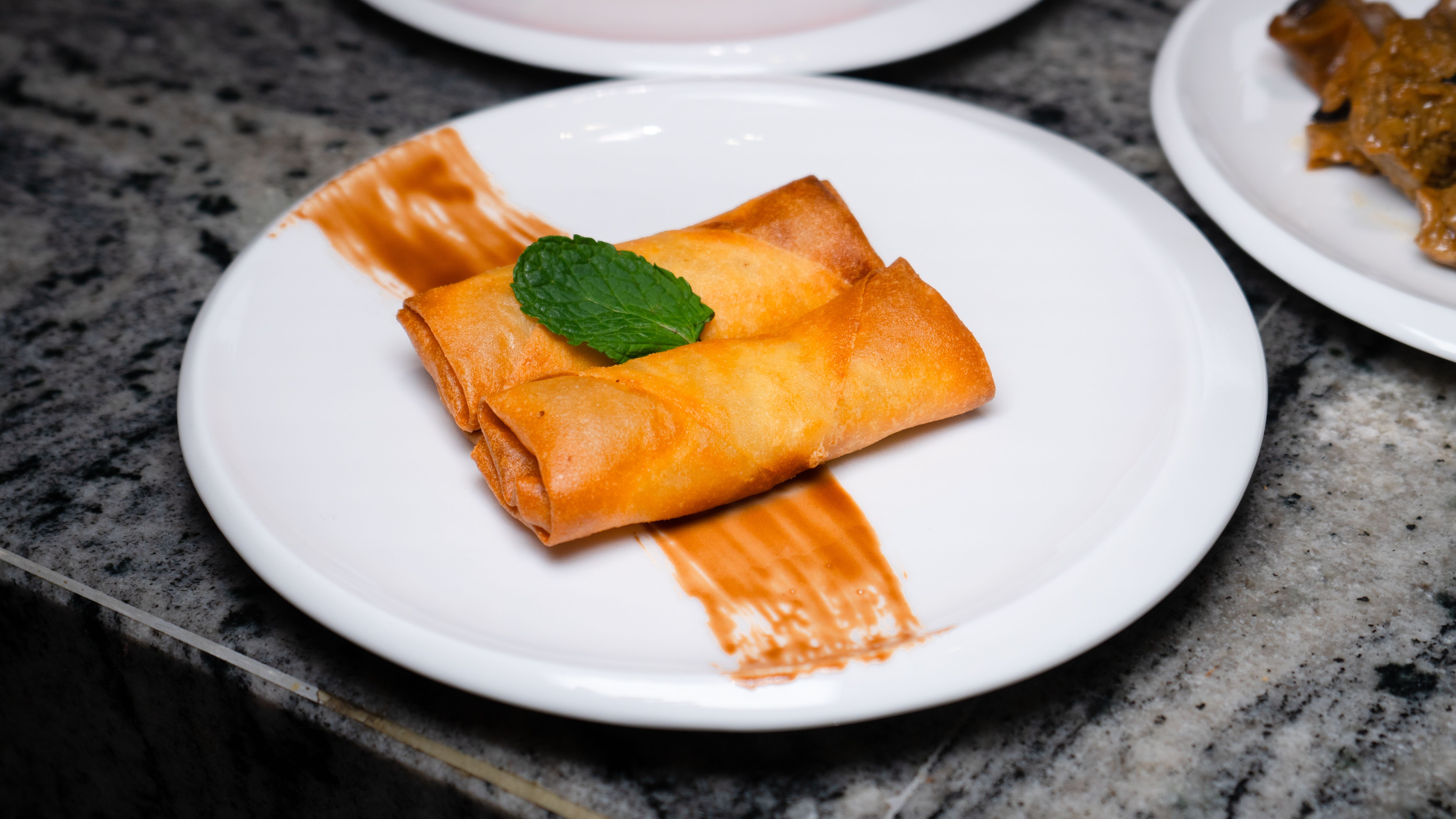 Zesty Spring Rolls with Quick Pickles