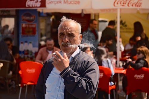 Imagine de stoc gratuită din coca cola, focalizare selectivă, fum