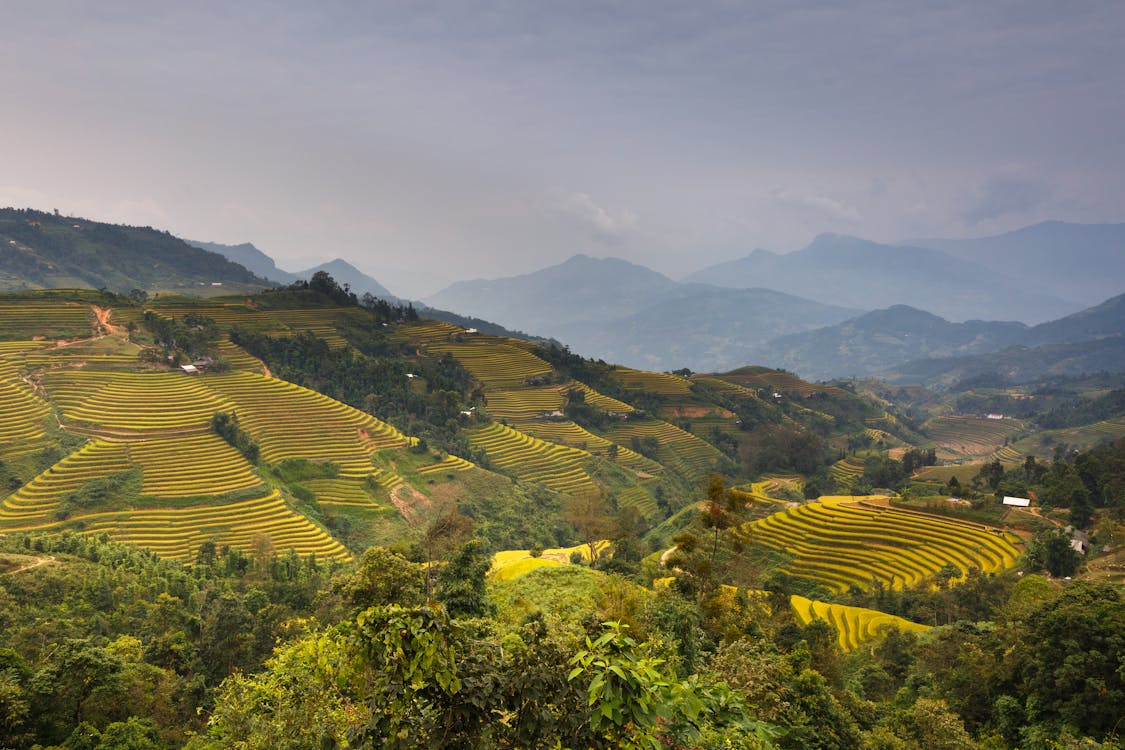 Photographie Aérienne De La Montagne