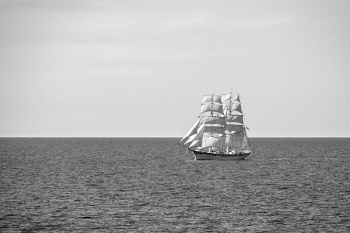 Darmowe zdjęcie z galerii z czarno-biały, morze, ocean