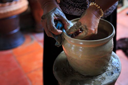 Olla De Moldeo De Persona