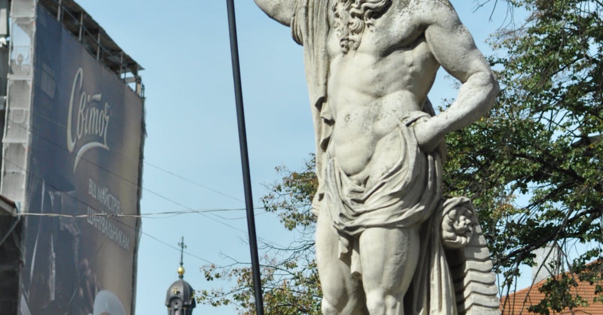 Free stock photo of Lviv, Statue of Zeus