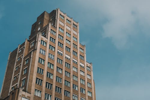 Free Low Angle Photography of High-rise Building Stock Photo