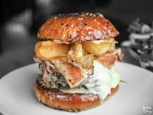 漢堡, 美国食品, 食品攝影 的 免费素材图片