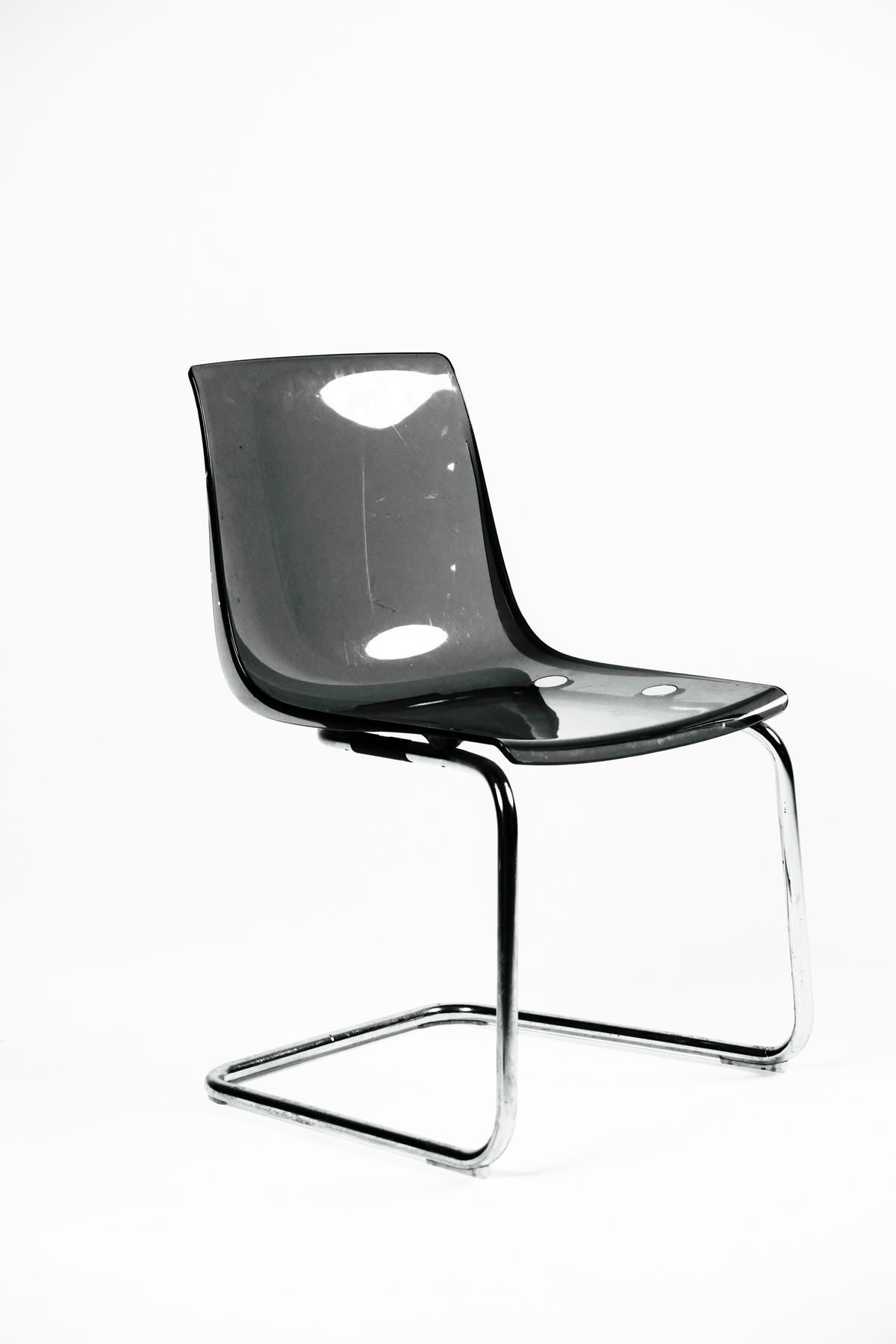 Plastic chair product sample