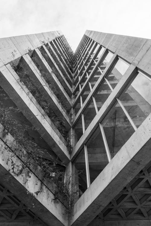 beton, bina, camlar içeren Ücretsiz stok fotoğraf