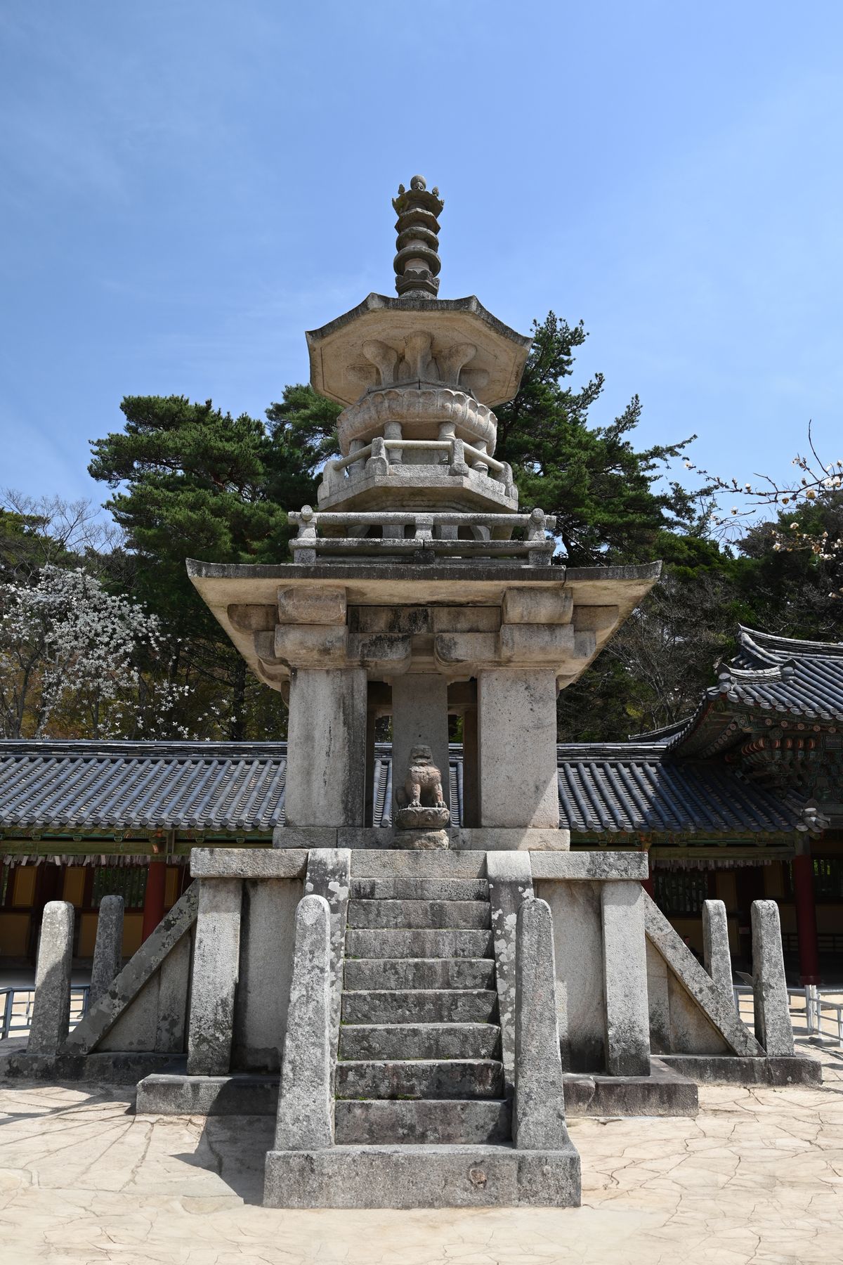 Seokgatap Pagoda at Bulguksa Temple, a Korean National Treasure
