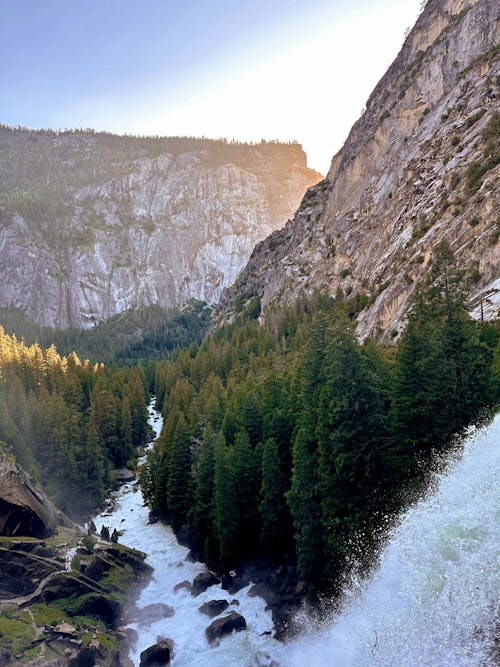 Vernal Falls at Yosemite National Park