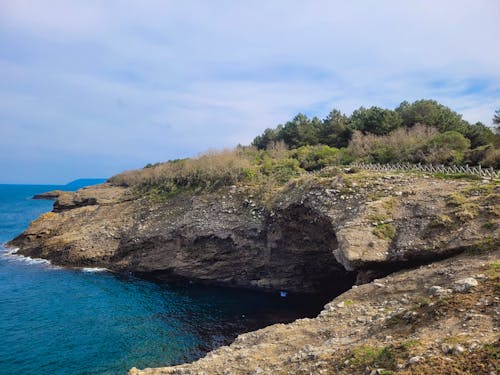 Gratis stockfoto met blauwe zee, grot, landschap