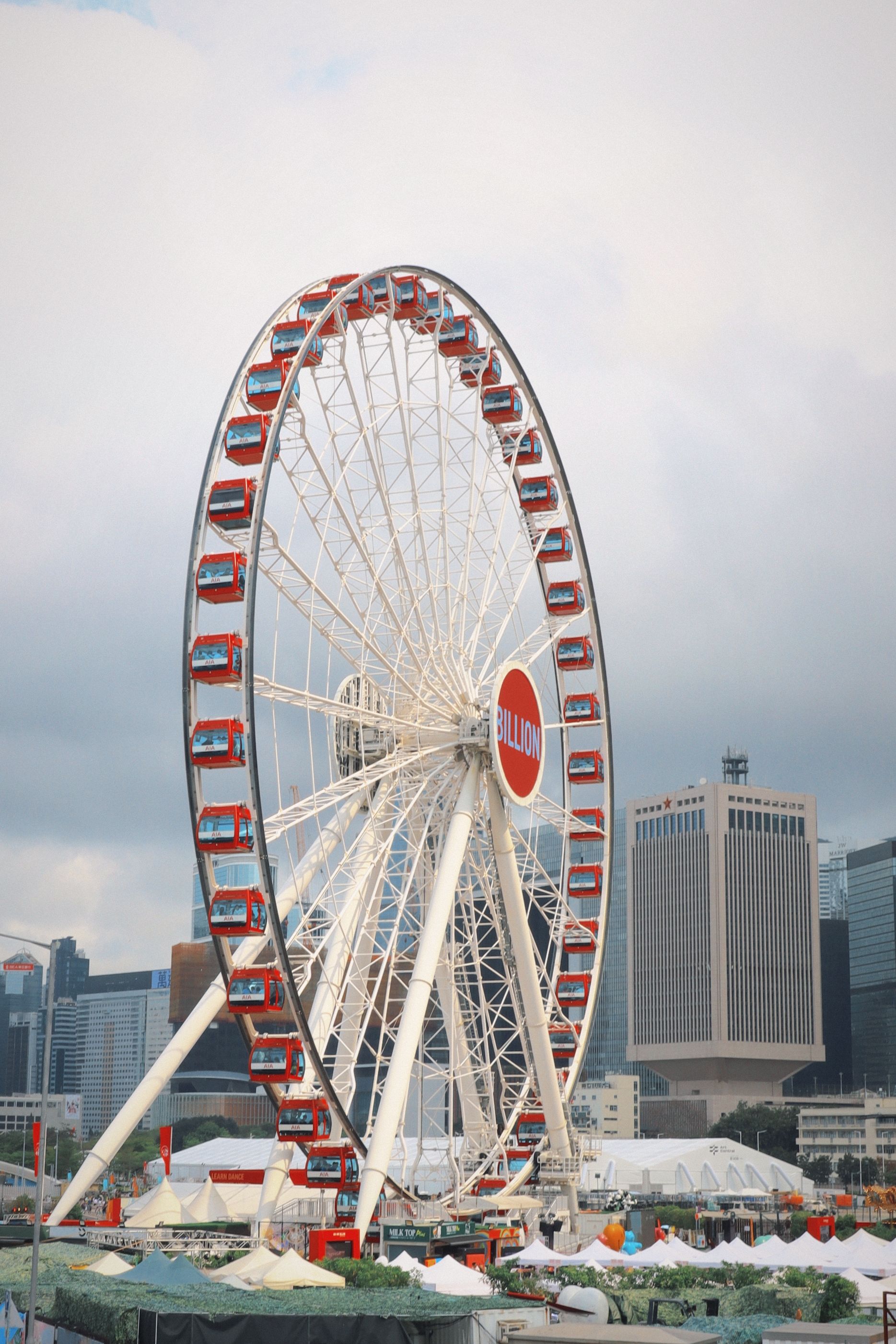 Observation Wheel in Hong Kong · Free Stock Photo